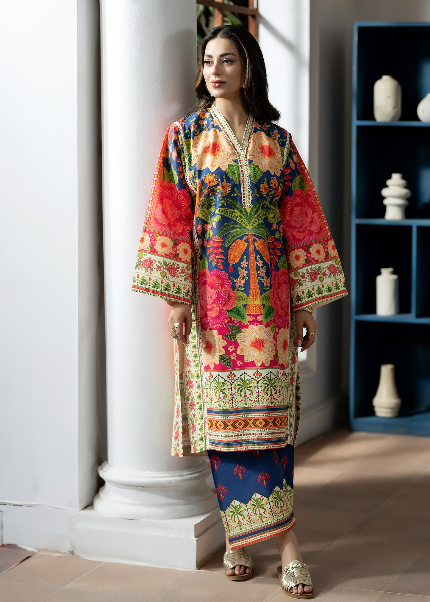 2 PC Printed Co-ord Set 8