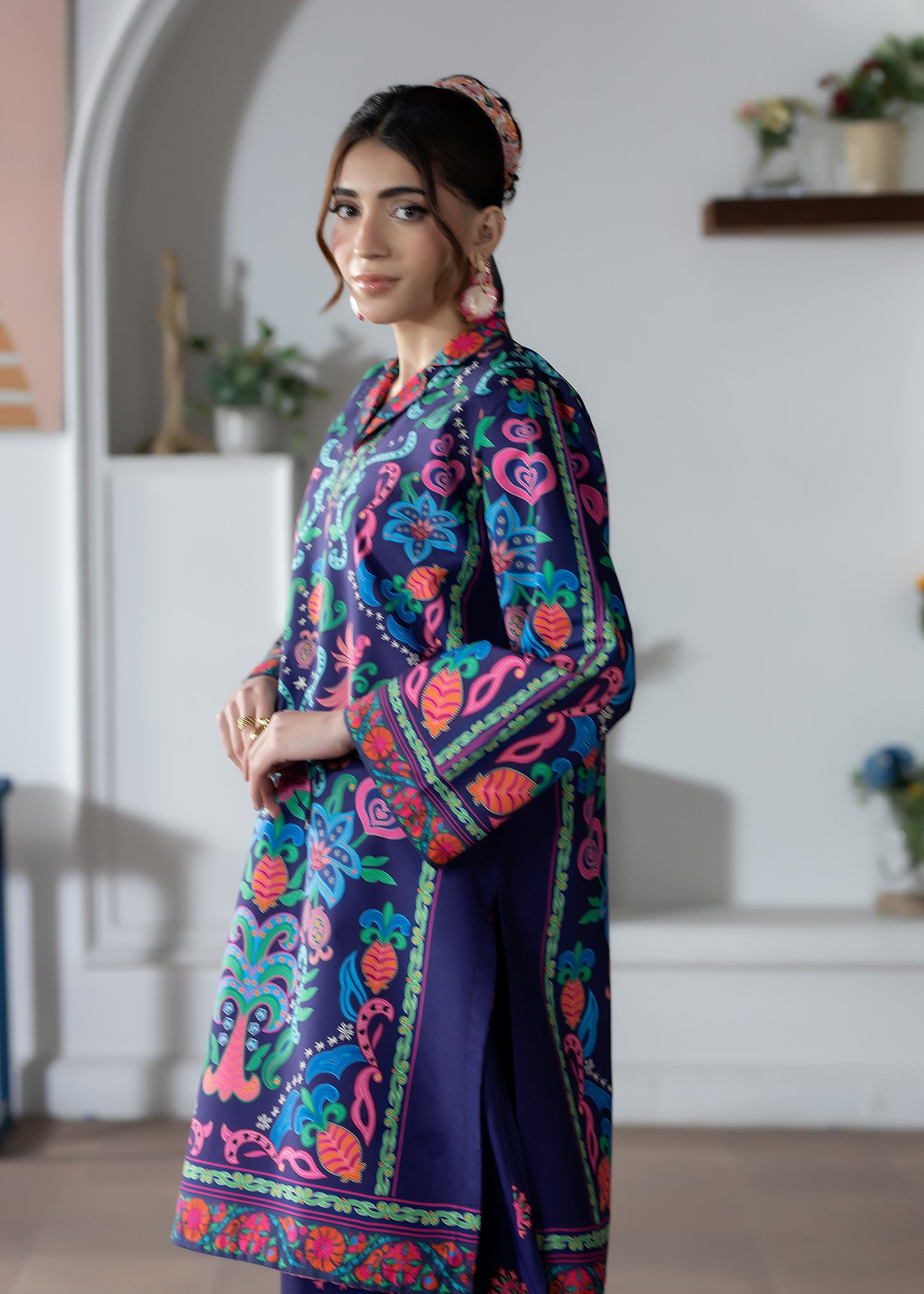 2 PC Printed Co-ord Set 11