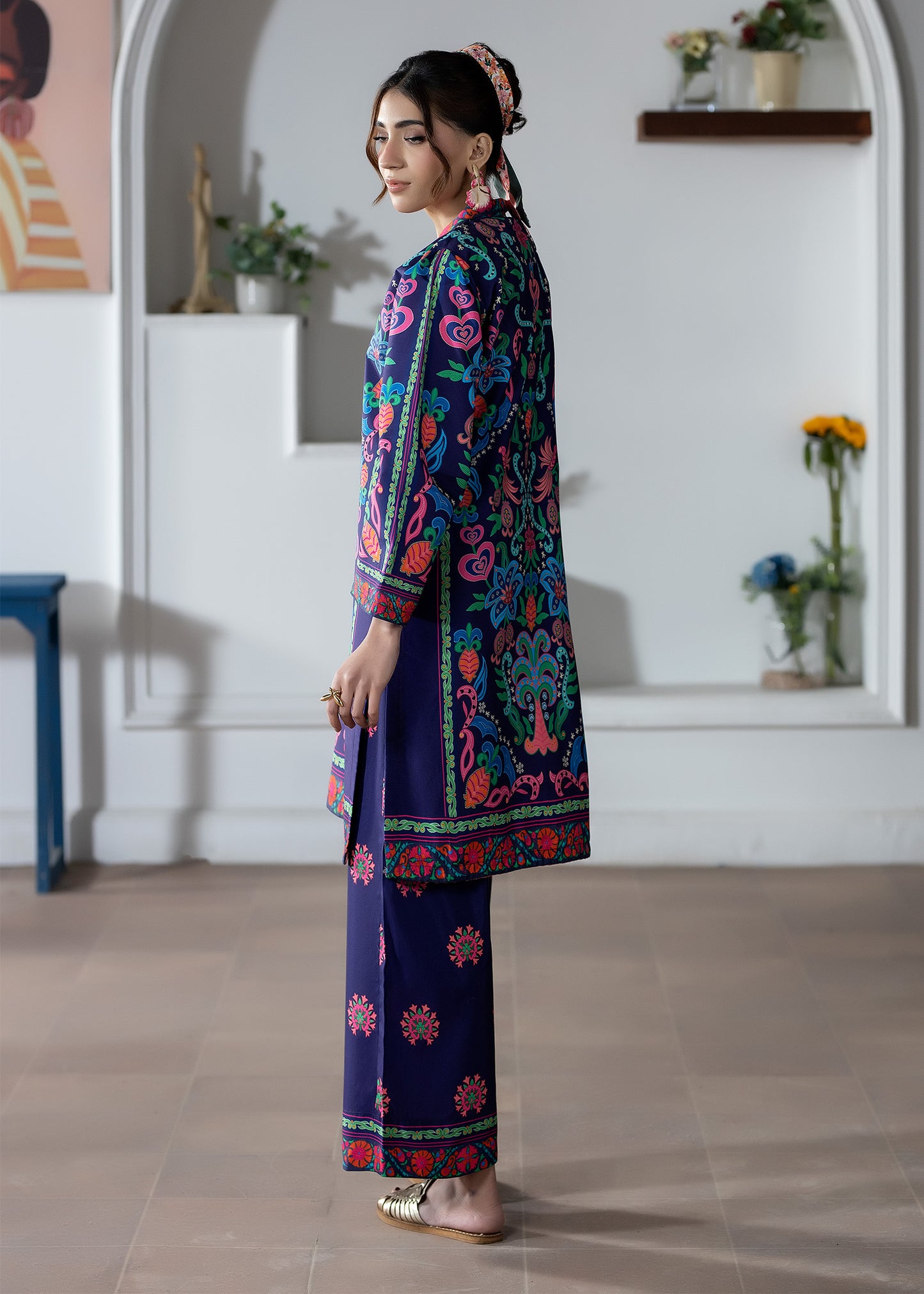 2 PC Printed Co-ord Set 11