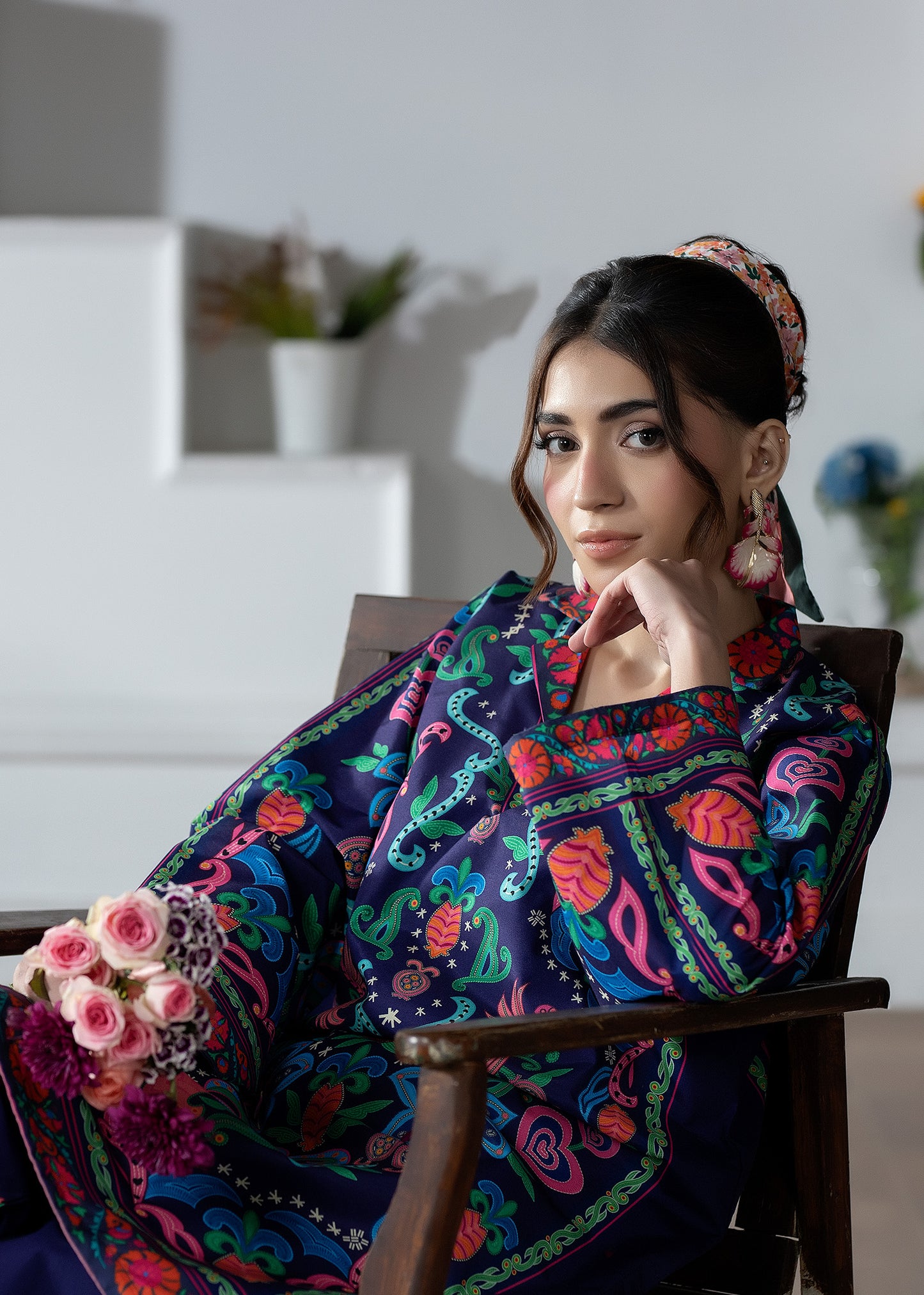 2 PC Printed Co-ord Set 11