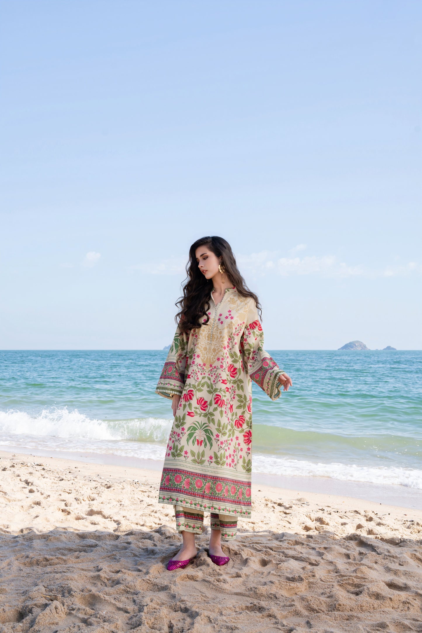 Oasis Silk Kaftans | KF-04