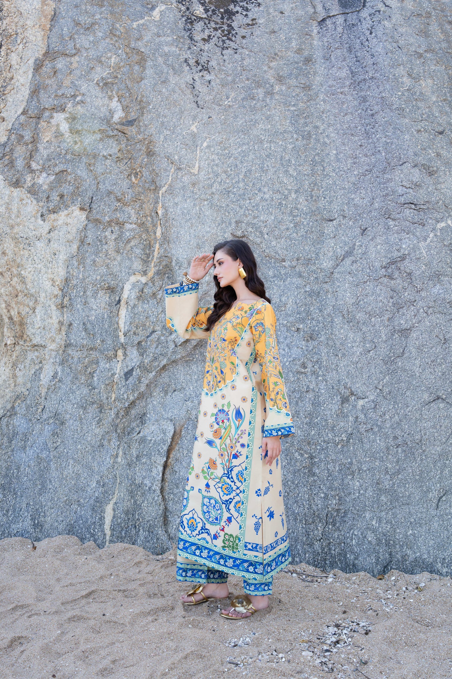 Oasis Silk Kaftans | KF-01