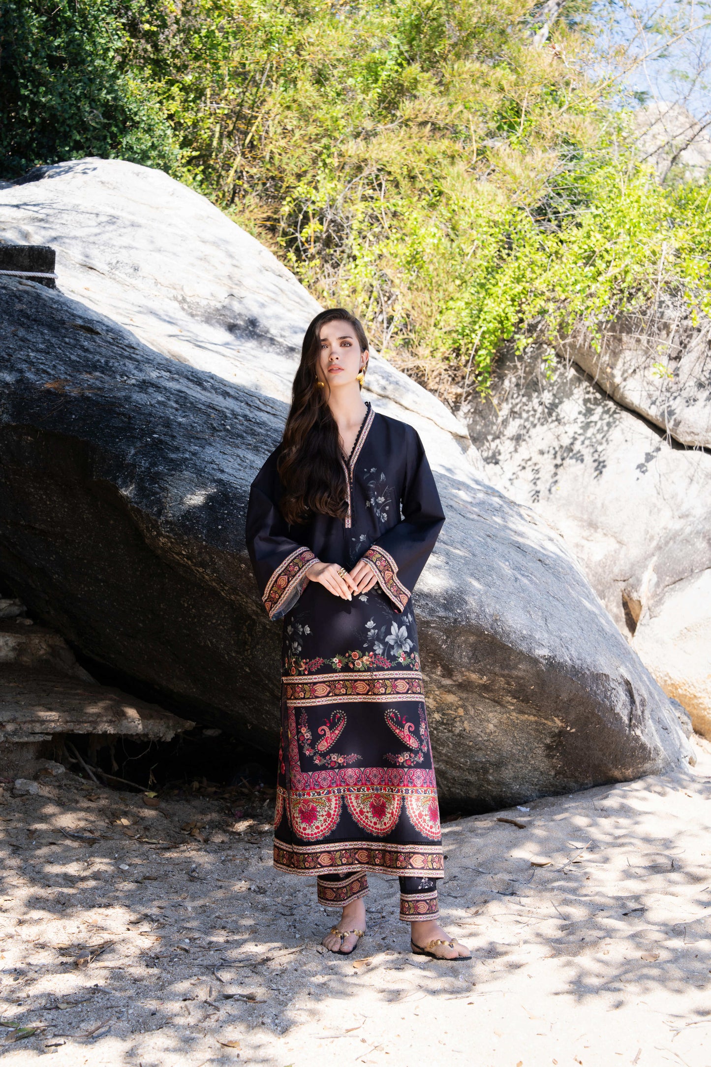 Oasis Silk Kaftans | KF-03