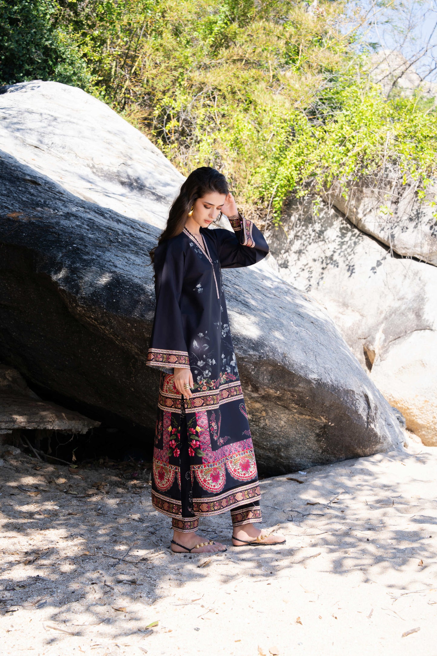 Oasis Silk Kaftans | KF-03