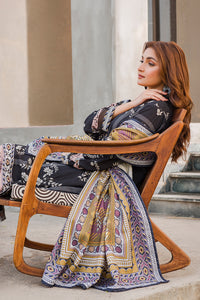 Azal (3pc-Unstitched with Shawl)